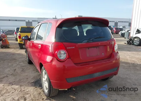 2009 Pontiac G3 z USA, uszkodzony, nr VIN KL2TD66E09B654637